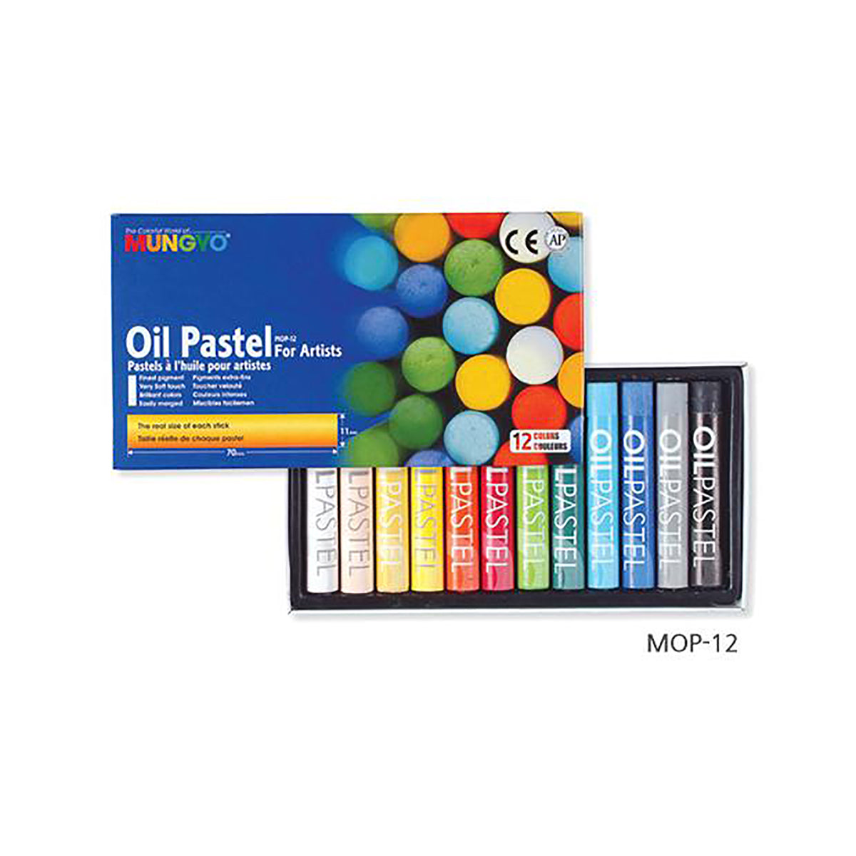 Oil Pastels set (12)– Artec