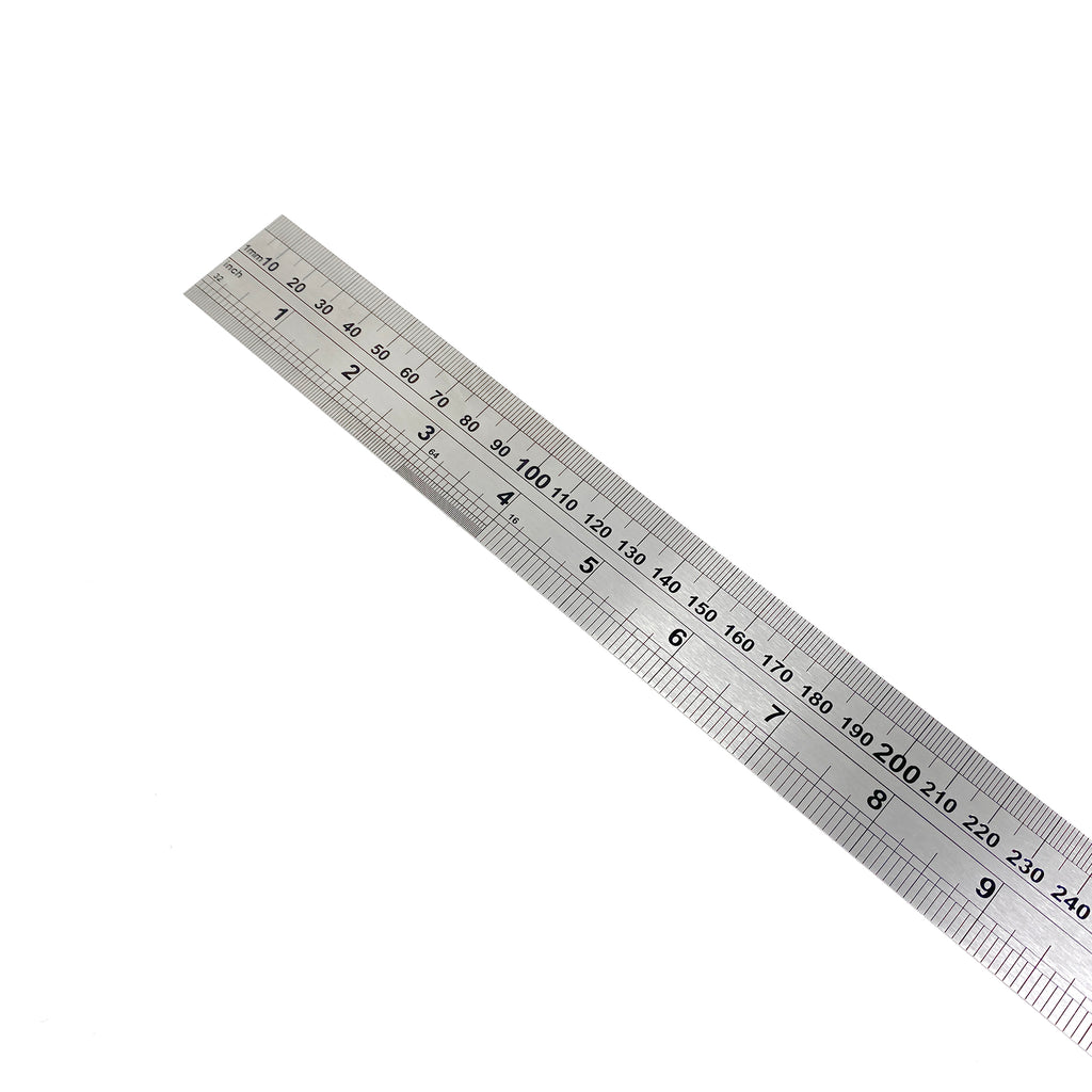 Regla de acero inoxidable grande medida medida medida recta 3.3 ft metro  40 39.4 in