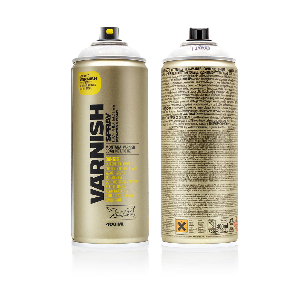 Montana VARNISH Spray (400ml)– Artec
